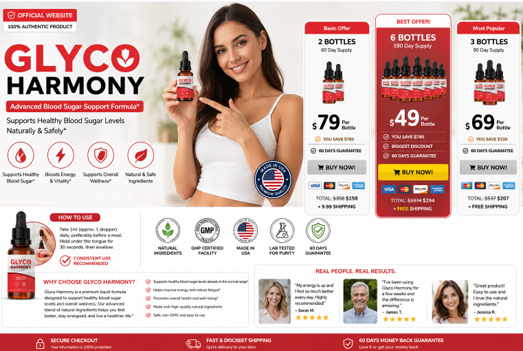 GlycoHarmony reviews and official offers overview